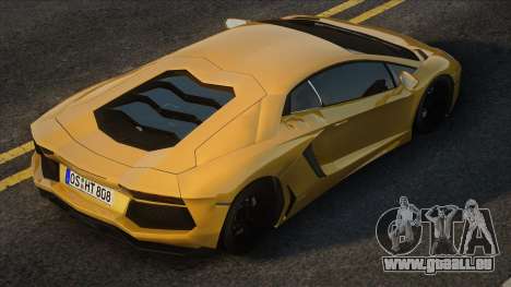 Lamborghini Aventador 2017 Yellow für GTA San Andreas