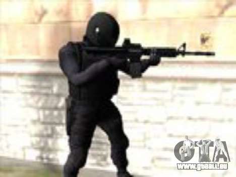 Nouveau skin de soldat noir pour GTA San Andreas