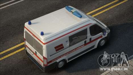 Fiat Ducato Ambulance pour GTA San Andreas