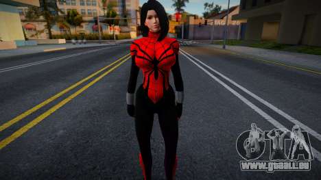 Brunette en tenue de Spider-Man pour GTA San Andreas