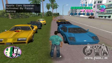 Sportwagen-Spawnpunkt für GTA Vice City