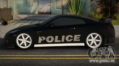 Nissan GTR R35 VTR - Polizei für GTA San Andreas