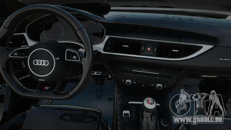 Audi RS6 Avant Quattro Blue für GTA San Andreas