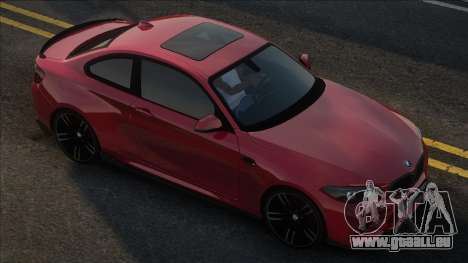 BMW M2 CS German Plate für GTA San Andreas