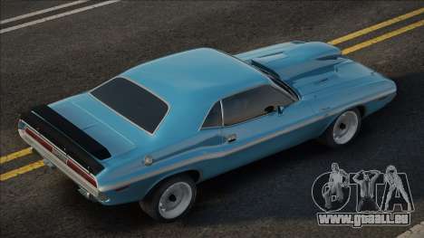 Dodge Challenger RT Blue pour GTA San Andreas