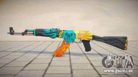 AK-47 Dragons flame für GTA San Andreas