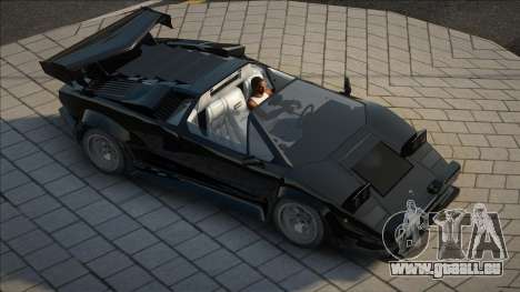 Lamborghini Countach QV [Black CCD] pour GTA San Andreas