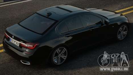 BMW i750 2017 Black pour GTA San Andreas