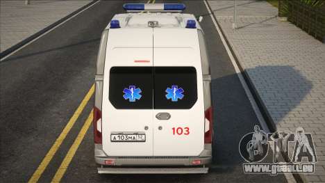 Gazelle Next 2017 Ambulance pour GTA San Andreas