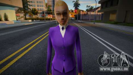 Stewardess from the Cutscene pour GTA San Andreas