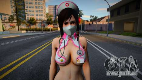 Kokoro Nurse Bikini Sexy pour GTA San Andreas