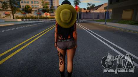 Cowboy Girl v2 pour GTA San Andreas