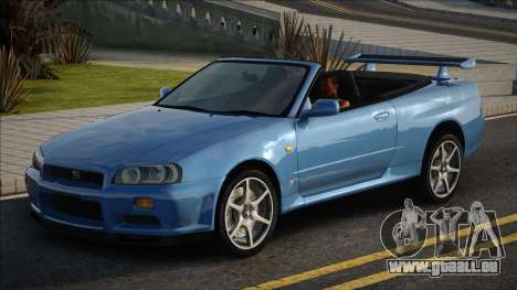 Nissan Skyline R34 Convertible für GTA San Andreas