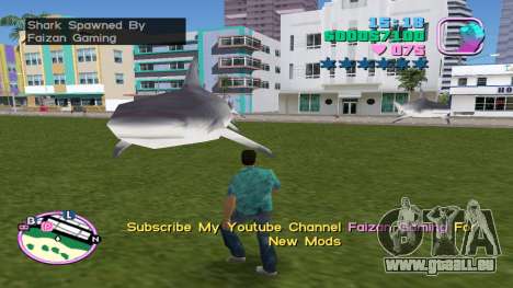 Requin d’apparition pour GTA Vice City