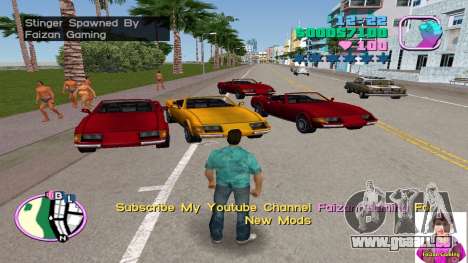 Voiture Spawn Stinger pour GTA Vice City