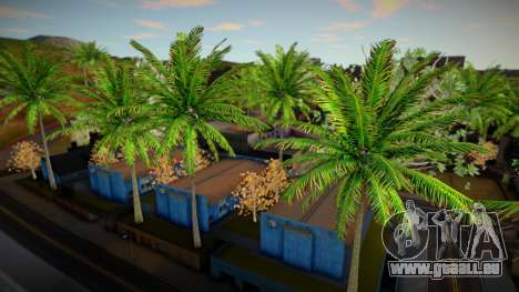 Arbres et palmiers de haute qualité pour GTA San Andreas