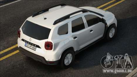 Renault Duster II 2020 White pour GTA San Andreas