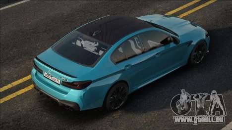 BMW M5 F90 [Blue] pour GTA San Andreas