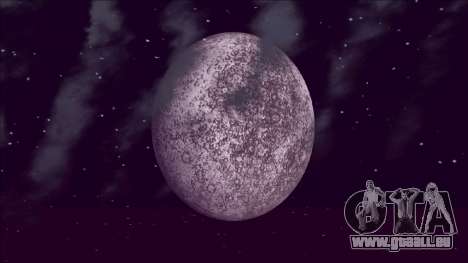 La planète Mercure au lieu de la Lune pour GTA San Andreas