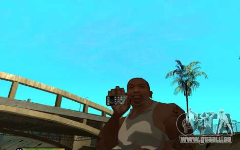 Le nouveau téléphone ifruit pour GTA San Andreas