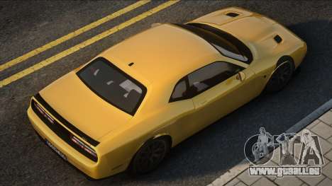 Dodge Challenger SRT Hellcat German Plate pour GTA San Andreas