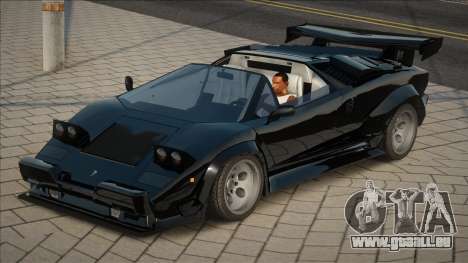 Lamborghini Countach QV [Black CCD] pour GTA San Andreas