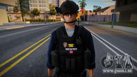 RETEXTURE BY AMIINATORE SWAT SFPD pour GTA San Andreas