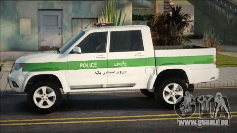 UAZ Patriot Pickup Police pour GTA San Andreas