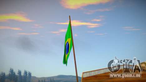 Brazil flag for Mount Chiliad pour GTA San Andreas