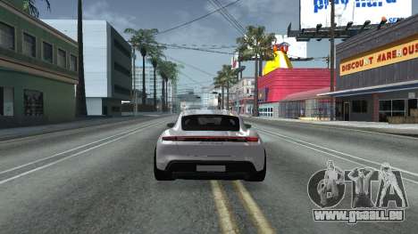Porsche Taycan Turbo S (YuceL) für GTA San Andreas