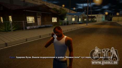 Guerre des gangs (mission cléo) pour GTA San Andreas