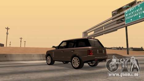 Range Rover suralimenté (YuceL) pour GTA San Andreas