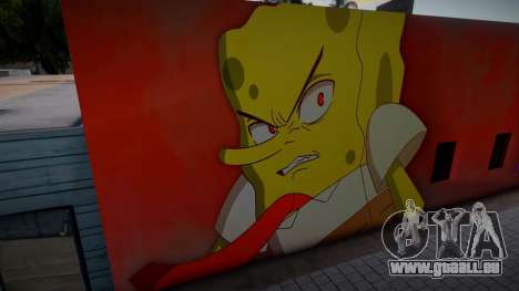 Mural Anime SpongeBob pour GTA San Andreas