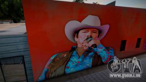 Mural East Los Santos - Lalo Mora HD (PC) pour GTA San Andreas