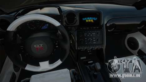 Nissan GT-R R35 stoc für GTA San Andreas