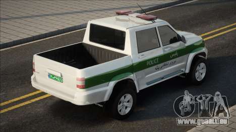 UAZ Patriot Pickup Police pour GTA San Andreas