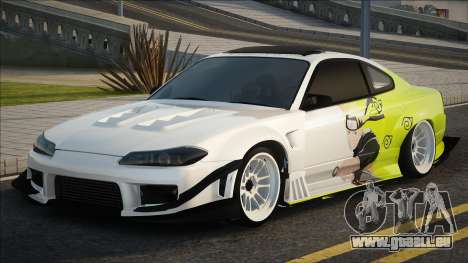 Nissan S15 Naruto Vinyl pour GTA San Andreas