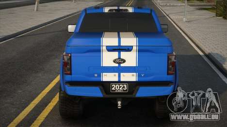 Ford F-150 Shelby 2023 Blue pour GTA San Andreas