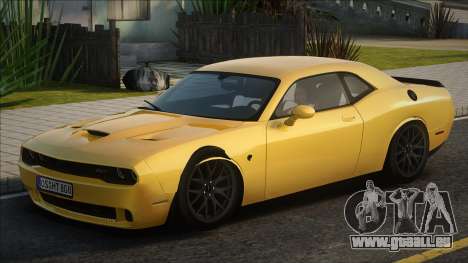 Dodge Challenger SRT Hellcat German Plate pour GTA San Andreas