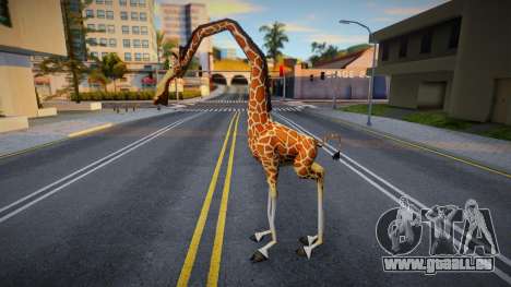 Melman de Madagascar de Game Cube pour GTA San Andreas