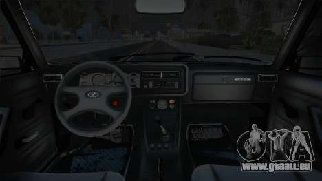 Vaz 2107 Black Edit für GTA San Andreas