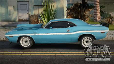 Dodge Challenger RT Blue für GTA San Andreas