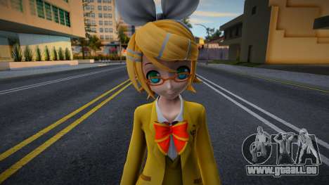 PDFT Kagamine Rin School Outfit pour GTA San Andreas