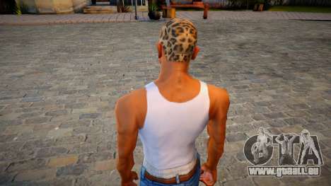 Leopard Print Hair für GTA San Andreas