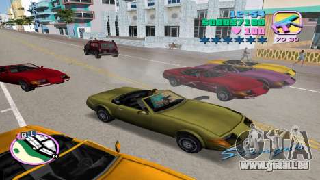 Voiture Spawn Stinger pour GTA Vice City