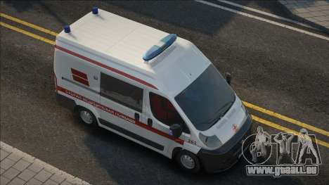 Fiat Ducato Krankenwagen für GTA San Andreas