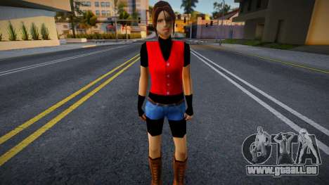 Claire from Resident Evil (SA Style) pour GTA San Andreas