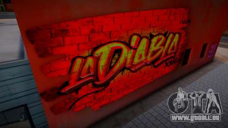 Mural East Los Santos - La Diabla für GTA San Andreas