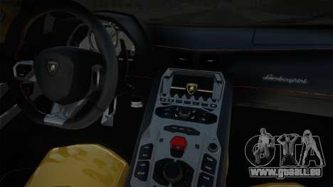Lamborghini Aventador 2017 Yellow pour GTA San Andreas