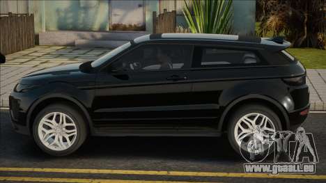 Range Rover Evoque Black für GTA San Andreas